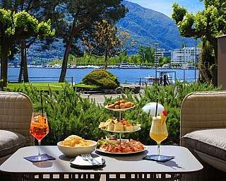 Splendido Bar & Lounge con vista lago Splendido Bar & Lounge con vista lago