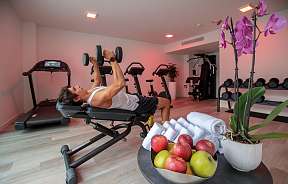 Hotel &amp; Lounge Lago Maggiore - Sala fitness all&#039;avanguardia